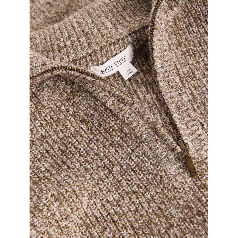 White Stuff Tadley Twist Funnel Neck Jumper image number 2
